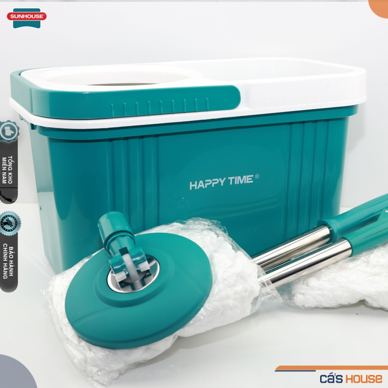 Bộ lau nhà vắt ly tâm Happytime KH-CL330S